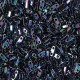 Miyuki quarter tila 5x1.2mm beads - Metallic variegated blue iris QTL-455